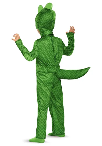 Vista 2 de Disfraz infantil de PJ Masks Gekko clásico niños pequeños Multicolor
