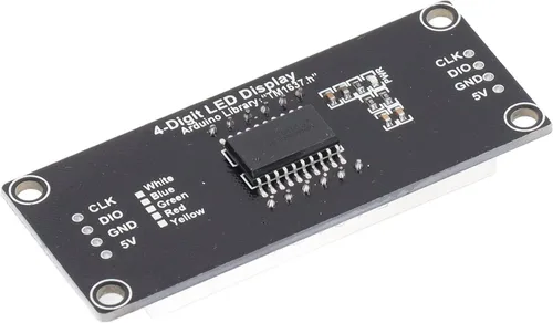 Vista 6 de 4 módulos de segmento digital Tm1637 Pantalla digital LED de 4 dígitos de 7 segmentos Pantalla digital LED de 0.56 pulgadas, pantalla de reloj