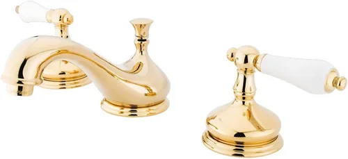Vista 11 de Kingston Brass KS1167PL Grifo de baño extendido de 8 pulgadas, latón cepillado