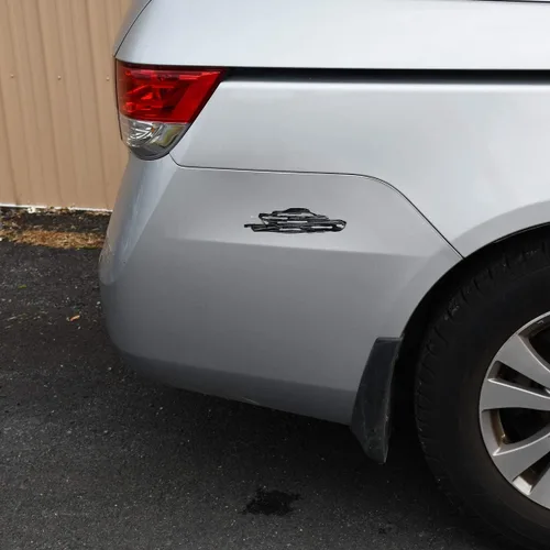 Vista 2 de Pegatina divertida de los gurús del tesoro para coche, broma práctica, novedad, camión, SUV