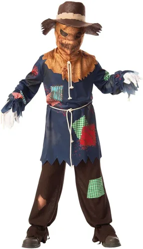 Vista 2 de Rubie's Opus Collection - Disfraz de espantapájaros siniestro para niños, pequeño