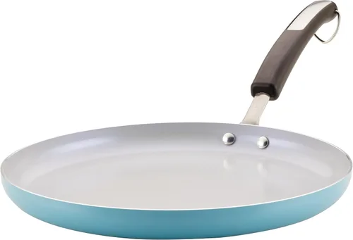 Vista 11 de Sartén antiadherente de cerámica EcoAdvantage de Farberware, 10 pulgadas, Aqua Aguamarina