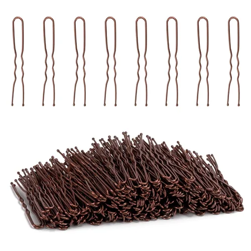 Vista 9 de 300 horquillas para el cabello, 2 pulgadas, color negro, para mujeres, mujeres, niñas, niños, agarre de pelo de onda invisible, pasador