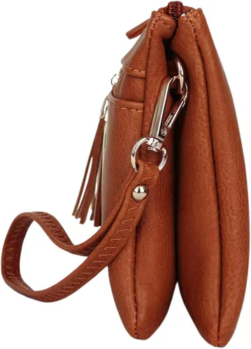 Vista 4 de Solene Bolso bandolera ligero con múltiples compartimentos para mujer