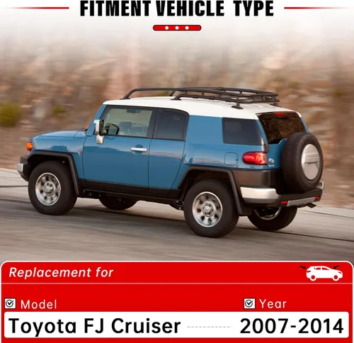 Vista 2 de Juego de limpiaparabrisas de repuesto para Toyota FJ Cruiser 2007-2014, calidad original de fábrica, para mi automóvil, 16, 14, 14, 10 pulgadas