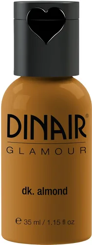 Vista 19 de Dinair Base de maquillaje con aerógrafo Marrón oscuro GLAMOUR: Natural, Cobertura ligera, Mate 1/4oz