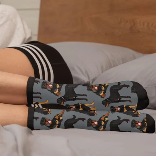 Vista 4 de Calcetines divertidos y casuales para hombres y mujeres