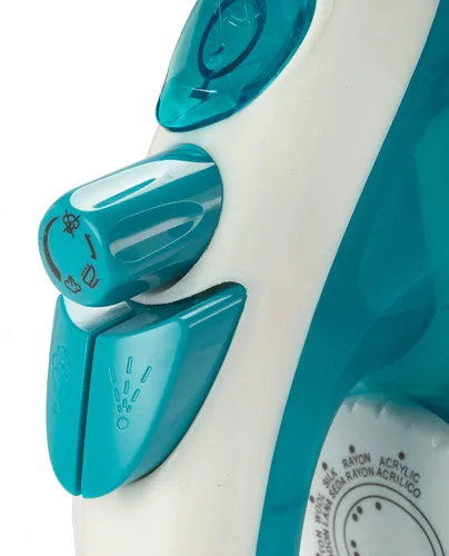Vista 6 de Dominion Plancha de vapor avanzada para ropa con suela antiadherente, plancha ligera de 1200 W con vapor vertical y control de termostato ajustable