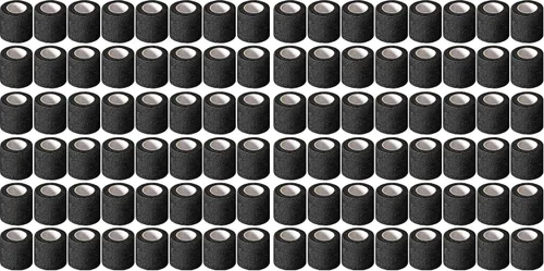 Vista 16 de Treela - Paquete de 64 vendajes autoadhesivos de 2 pulgadas x 5 yardas, colores surtidos Cohesive Flexible Wrap for Wrist Ankle Fingers