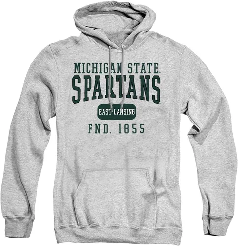 Vista 397 de LOGOVISION Colección de sudaderas con capucha unisex con diseño oficial de Collegiate Est. Date para hombres y mujeres