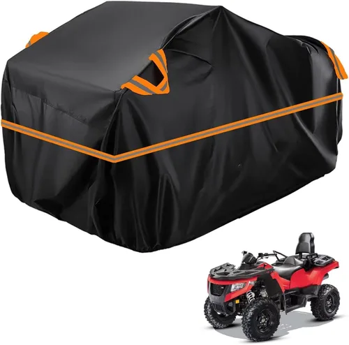 Vista 254 de Cubierta para ATV impermeable compatible con Arctic Cat H1 EFI TRV Cruiser 4x4 2011, cubierta de 210D para vehículos de 4 ruedas, cubierta para quad