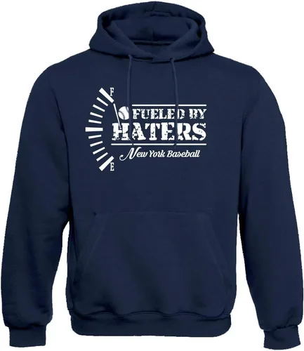 Vista 3 de Xtreme Apparrel Fueled by Haters - Sudadera con capucha para los fanáticos del béisbol Houston - Sudadera con capucha azul marino