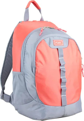 Vista 17 de FUEL Mochila de senderismo para mujeres y hombres, Terra Sport, viajes, universidad, gimnasio, trabajo con funda para laptop, Bungee, 18 pulgadas