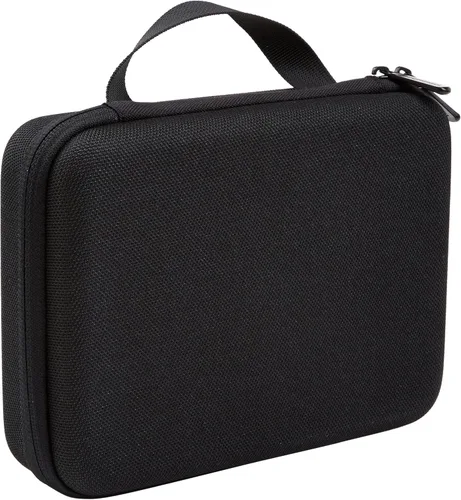 Vista 9 de Amazon Basics Estuche de transporte pequeño para GoPro y accesorios, 9 x 7 x 2.5 pulgadas, sólido, negro
