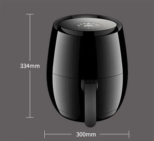 Vista 8 de Horno freidora de aire, pantalla digital de 5.4 cuartos de galón, preajustes de cocción con 7 ajustes preestablecidos táctiles, cocción en horno