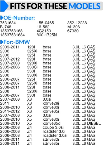 Vista 2 de Inyectores de combustible mejorados 7531634 aptos para: BMW 125I, 128I, 323I, 325I, 325XI, 328I, 328XI, 330CI, 330I, 330XI, 525I, 525XI, 528I