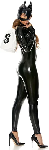 Vista 2 de Forplay Disfraz sexy de ladrón de gato para mujer