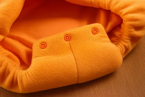 Vista 5 de stylesilove Disfraz de calabaza de forro polar para niños pequeños de Halloween