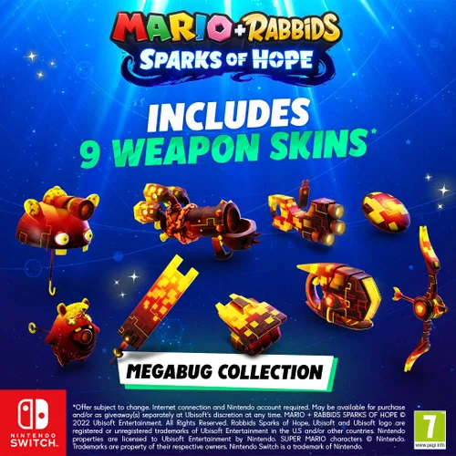 Vista 3 de Mario + Rabbids Sparks Of Hope Cosmic Edition Nintendo Switch