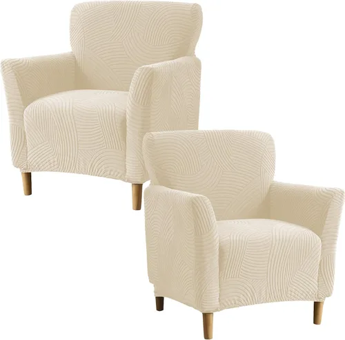 Vista 76 de Fundas elásticas para sillón, fundas estampadas para silla de banquete con brazos, fundas suaves para silla de sala de estar, protector de muebles