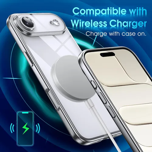 Vista 391 de Supdeal Funda cristalina transparente para iPhone 11, [No se amarillea] [Protección de la cámara] [Probado contra caídas de grado militar] Funda