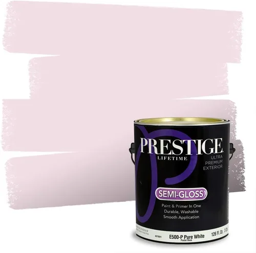 Vista 58 de Prestige Paints - Pintura exterior e imprimación en uno, 1 galón, plano, E500-P-A011GP