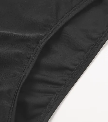 Vista 7 de CUPSHE Traje de baño tankini para mujer cuello en V sin espalda fruncido de dos piezas