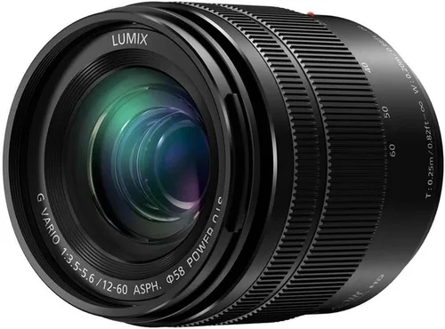 Vista 4 de PANASONIC LENTE LUMIX G VARIO, 12-60MM, F3.5-5.6 ASPH., SIN ESPEJO MICRO CUATRO TERCIOS, I.S. ÓPTICO DE POTENCIA, H-FS12060 (USA NEGRO)