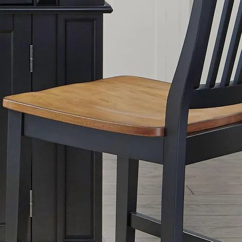 Vista 3 de Homestyles Taburete Americana Black