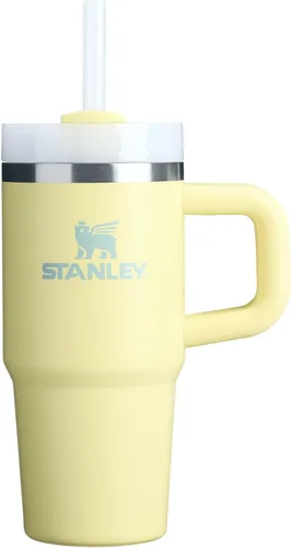 Vista 108 de STANLEY Quencher H2.0 Vaso Térmico con asa y pajilla, 64 onzas, tapa Flowstate de 3 posiciones, gran capacidad para viajes y deportes, vaso de acero