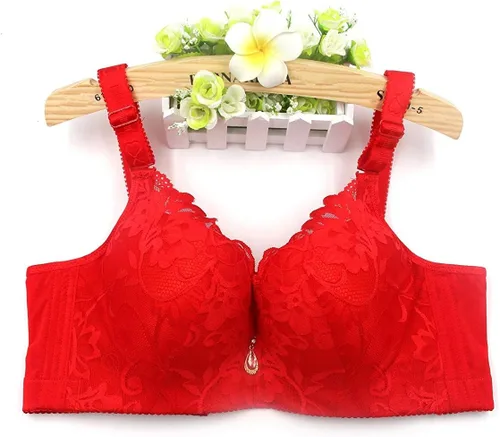 Vista 6 de ToVii Push Up Bras for Women Plus Size Floral Lace Underwire Bra 36C D DD-46C D DD