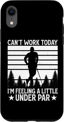 Vista 8 de iPhone 15 Can't Work Today I'm Feeling A Little Under Par - Funny Golf Case