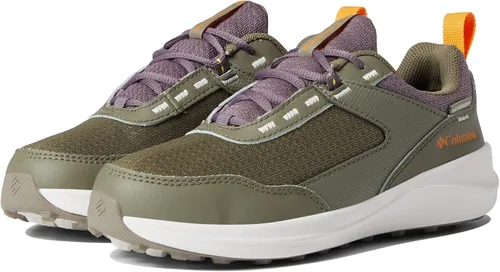 Vista 10 de Columbia Hatana impermeable unisex para niños Niebla de la mañana/loto púrpura