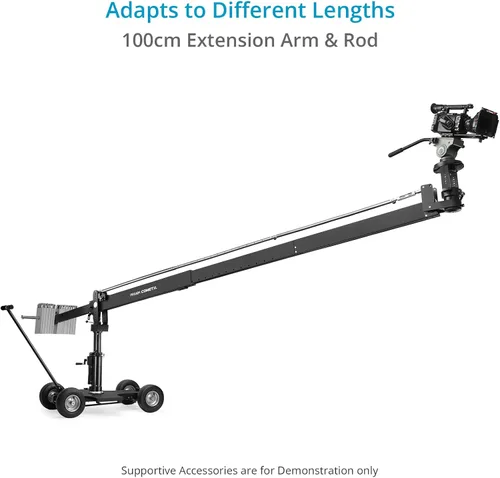 Vista 4 de PROAIM Comet XL 15ft Euro/Elemac videocámara Jib/Crane w 39.4 in brazo de extensión. Carga útil de hasta 60kg/132lb. (JB-CMXL-01)