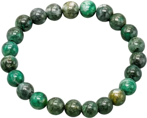 Vista 378 de Amazing Gemstone Pulsera de cristal para mujeres y hombres, pulsera de cristal curativo de protección, pulsera elástica con cuentas de piedras