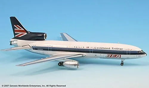 Vista 2 de A bordo 200 BEA/Demostración oriental N305EA L1011 Escala 1:200 - Modelo de avión fundido a presión - Parte # A012-IF011001