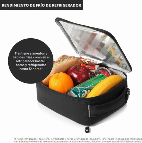 Vista 2 de Titan Fridge - Nevera portátil vertical fría con 2 Ice Walls® de 250g, Black Ice