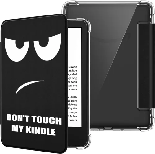 Vista 26 de Fintie - Funda delgada de TPU para Kindle de 6 pulgadas de 11.ª generación 2024/2022, color verde agave Ultra Clear Transparent Soft TPU Back