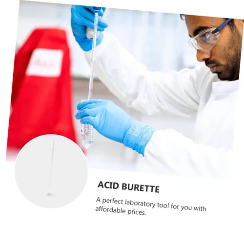Vista 3 de POPETPOP Herramienta Junior de la cristalería química de la pipeta de la titulación ácido-base fácil de usar