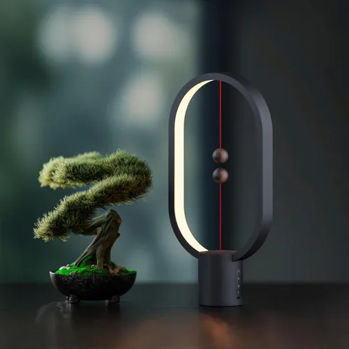 Vista 8 de Lámparas de dormitorio, mini lámpara de equilibrio, lámpara de noche, lámpara de mesita de noche, luz nocturna enchufable de 3 niveles
