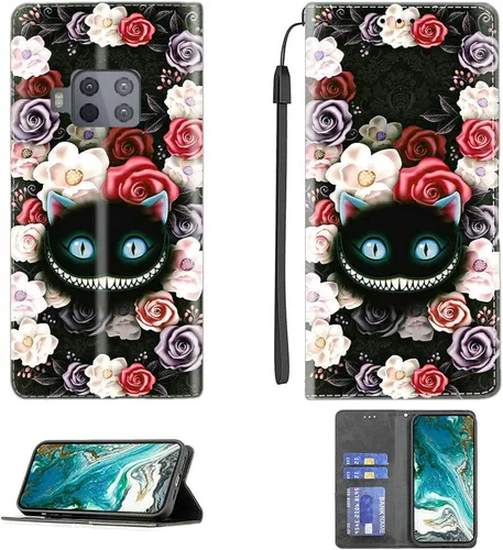 Vista 451 de jioeuinly ATT Motivate 2 - Funda compatible con ATT Motivate 2, funda con soporte abatible y cierre magnético DJS
