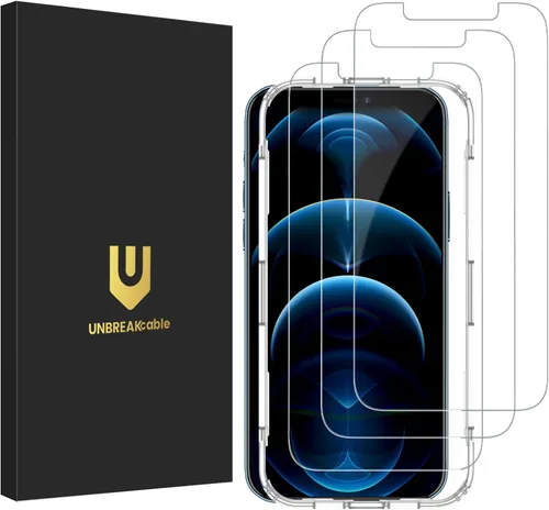 Vista 26 de UNBREAKcable Protector de pantalla de vidrio templado inastillable para iPhone SE 2022/SE 2020, iPhone 8/7 [paquete de 3] [99.99% transparente HD]