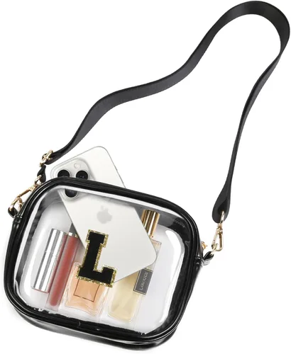 Vista 14 de TEBIEKOY Clear Purses for Women - Crossbody Small Bag, Stadium Approved, Sport Concerts
