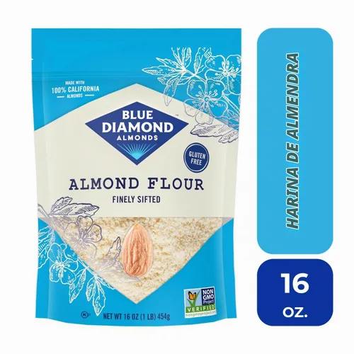 Vista 3 de Harina de almendras finamente tamizada - Blanched, Sin gluten, 1 Lb