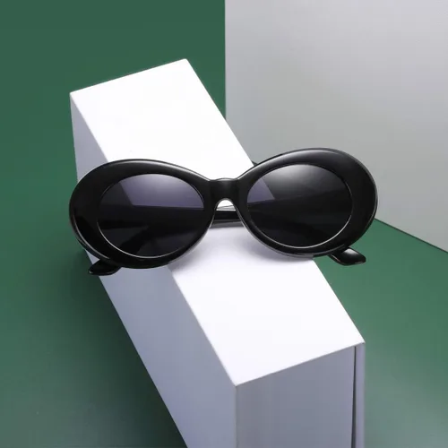 Vista 5 de Clout Goggles Oval Mod Retro Vintage Gafas de sol Kurt Cobain Round Sun Glaases