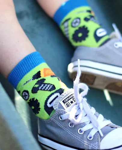 Vista 5 de Jefferies Socks Paquete de 6 calcetines con patrón de herramientas para niños