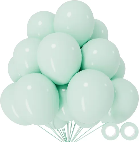 Vista 27 de 110 globos negros pequeños de látex negro de 5 pulgadas, mini globos negros gruesos de cumpleaños para decoración de bodas, baby shower. B01-negro