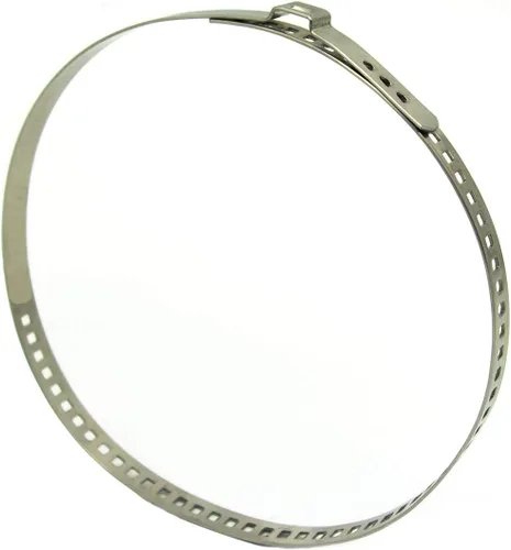 Vista 8 de Kit de abrazaderas de arranque de eje CV universal ajustable de acero inoxidable, abrazadera de bota CV 30 piezas