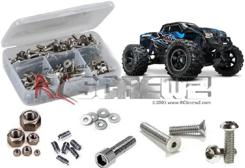 Vista 2 de RCZTRA061 - Kit de tornillos de acero inoxidable 4x4 (#77076-4) de Traxxas X-Maxx