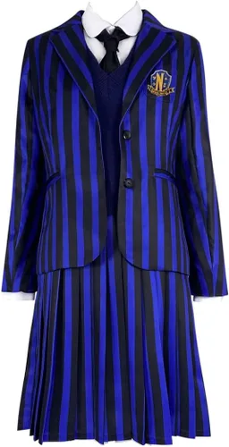 Vista 2 de AMOTEM Uniforme Academy - Traje de 5 piezas para niñas y mujeres